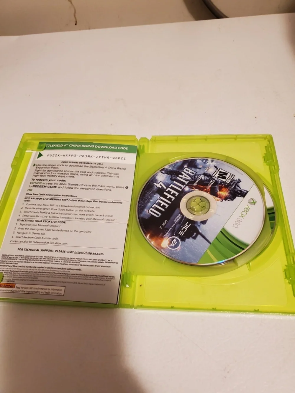 Battlefield 4 Xbox 360